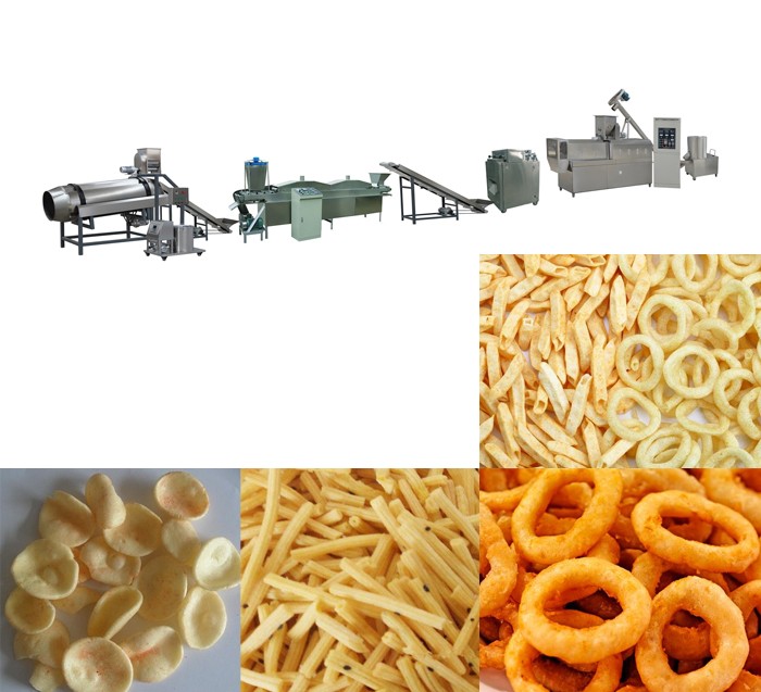 油炸立體食品生產線
