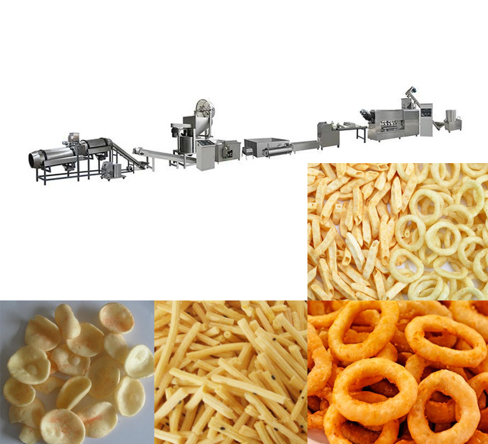 油炸調味食品生產線